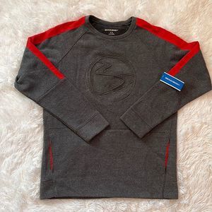 BEACHBODY mens cushion fleece GF CREWNECK